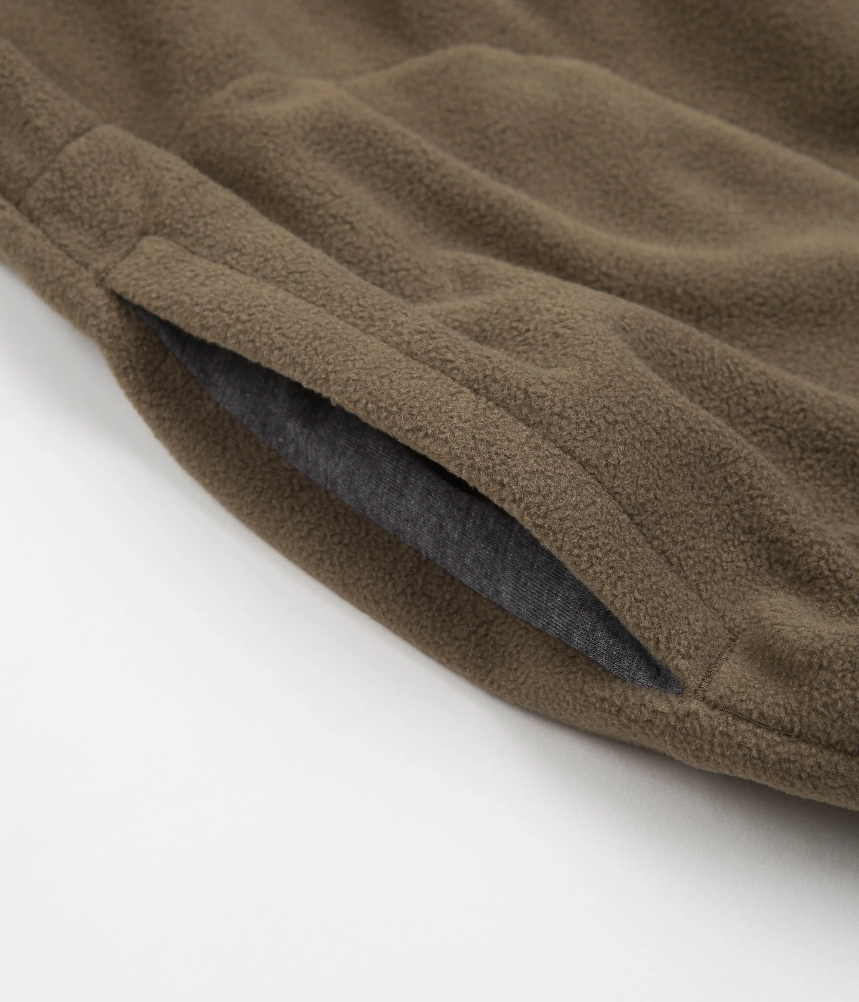 Kavu Winter Throwshirt Fleece - Black Walnut