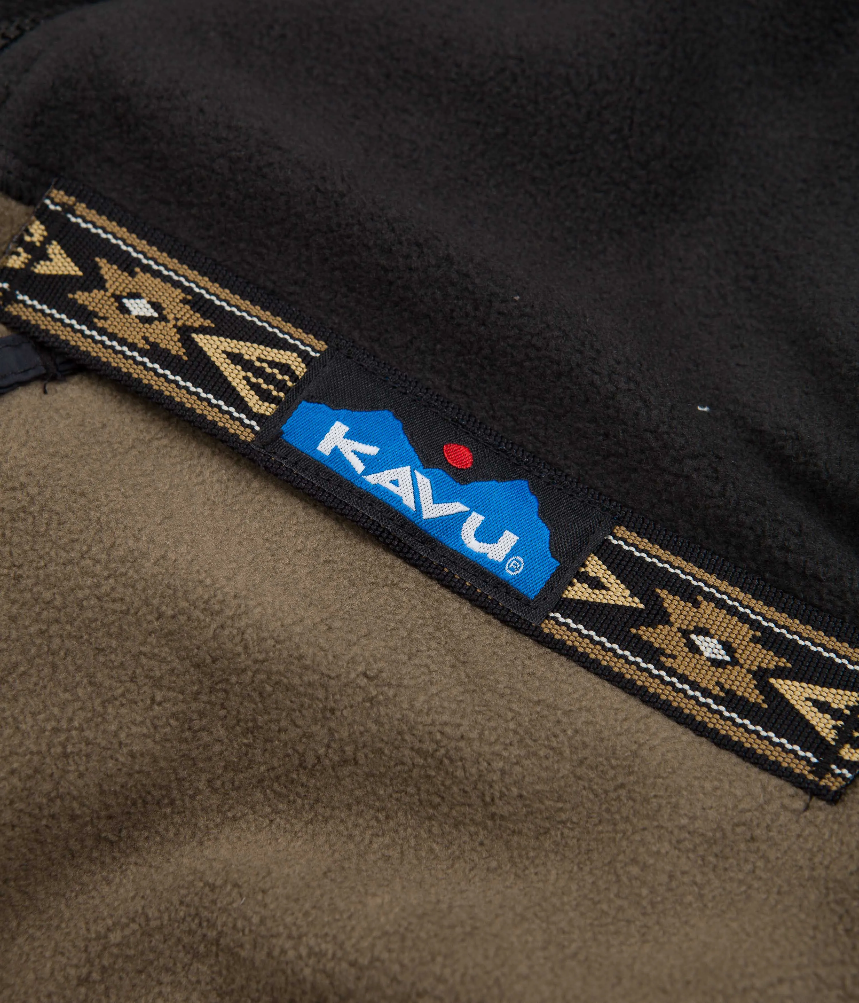 Kavu Winter Throwshirt Fleece - Black Walnut