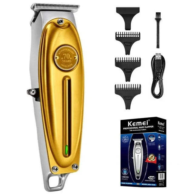 Kit Electric Cordless Hair Trimmer Hair Cut Machine