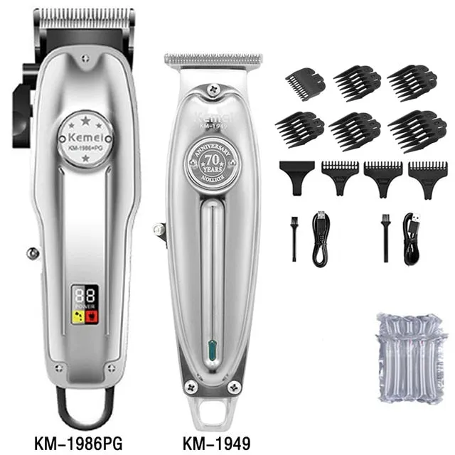 Kit Electric Cordless Hair Trimmer Hair Cut Machine