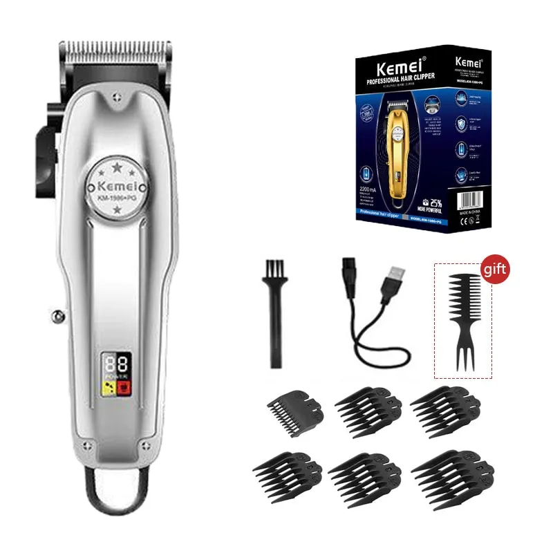 Kit Electric Cordless Hair Trimmer Hair Cut Machine