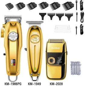 Kit Electric Cordless Hair Trimmer Hair Cut Machine