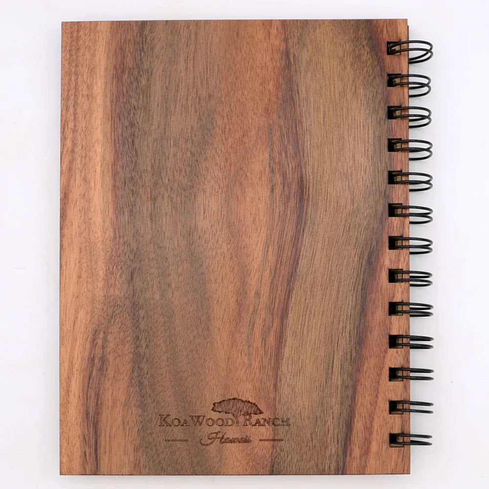 Koa Wood Pineapple Notebook