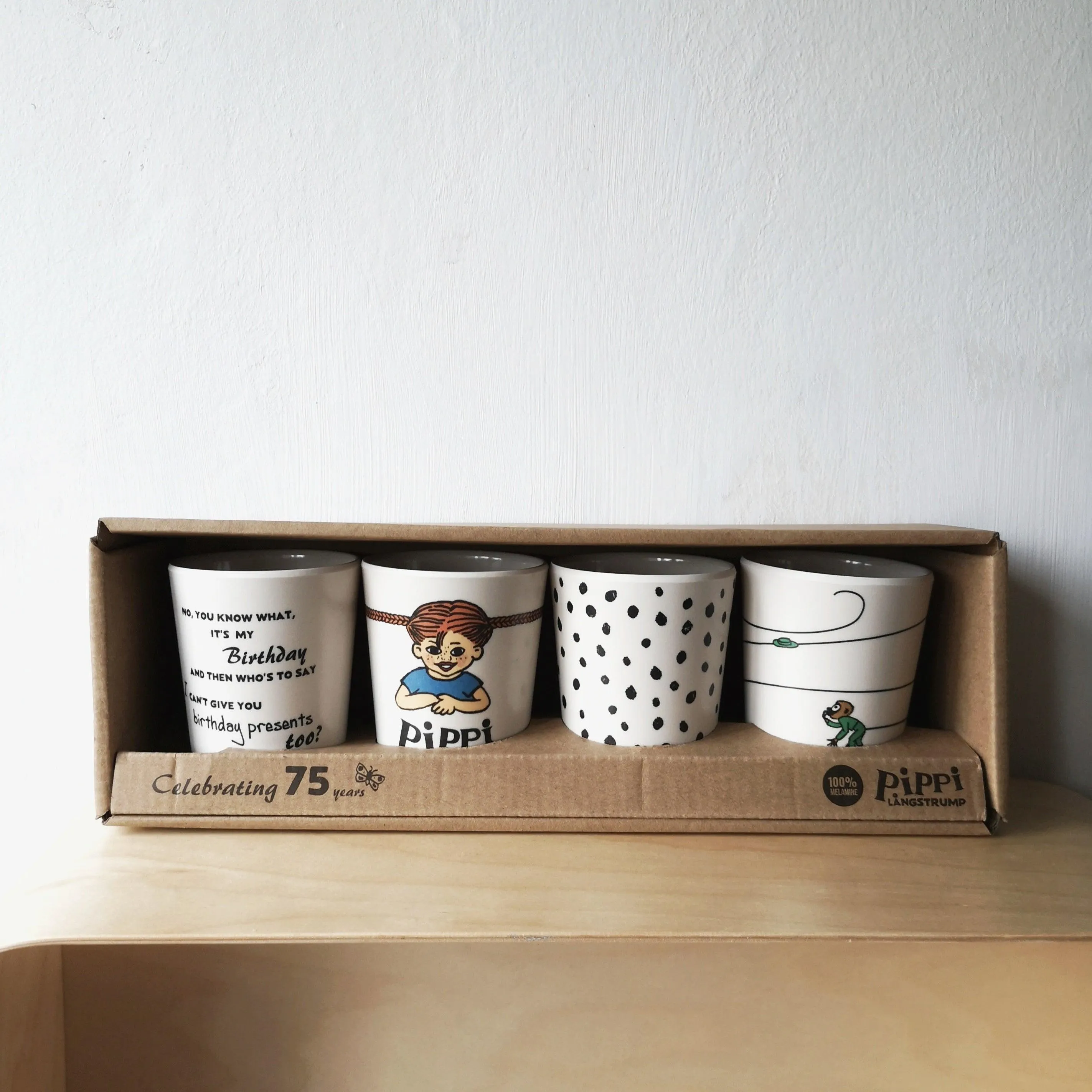 [LAST ONE]Pippi 4 Tumbler Set