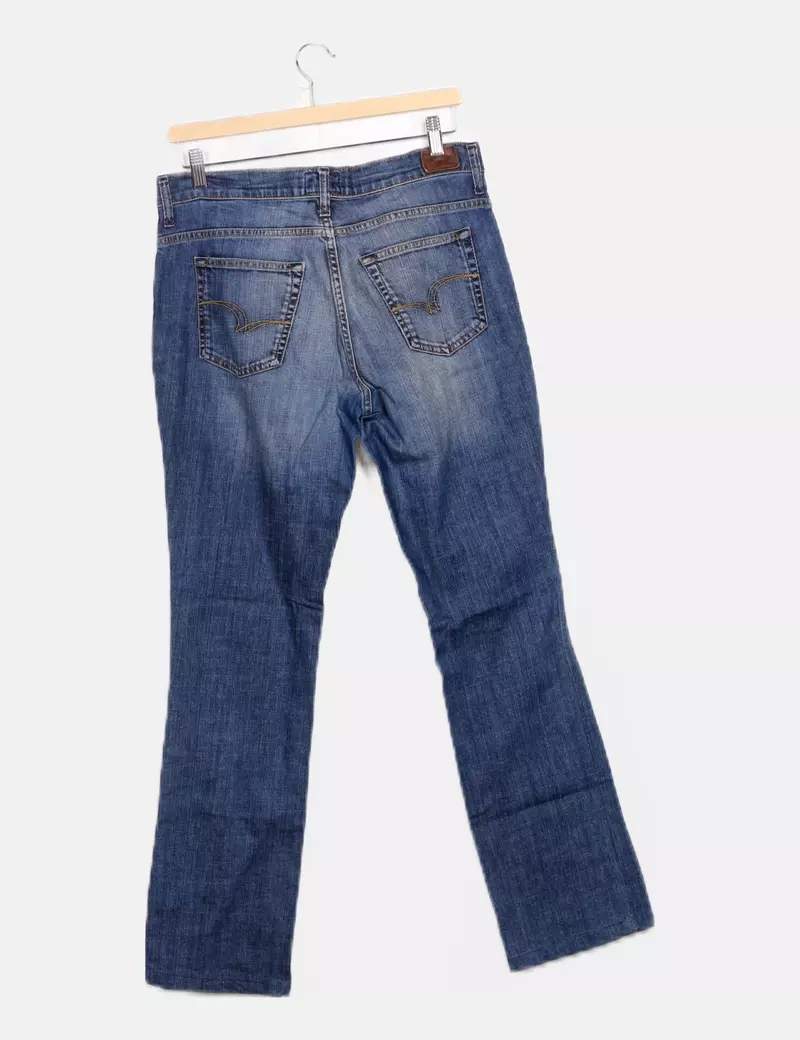 Lee Cooper Pantalón denim azul recto