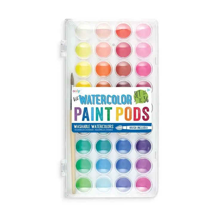 Lil' Watercolor Paint Pods