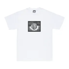 Limosine Peace Ball Tee White