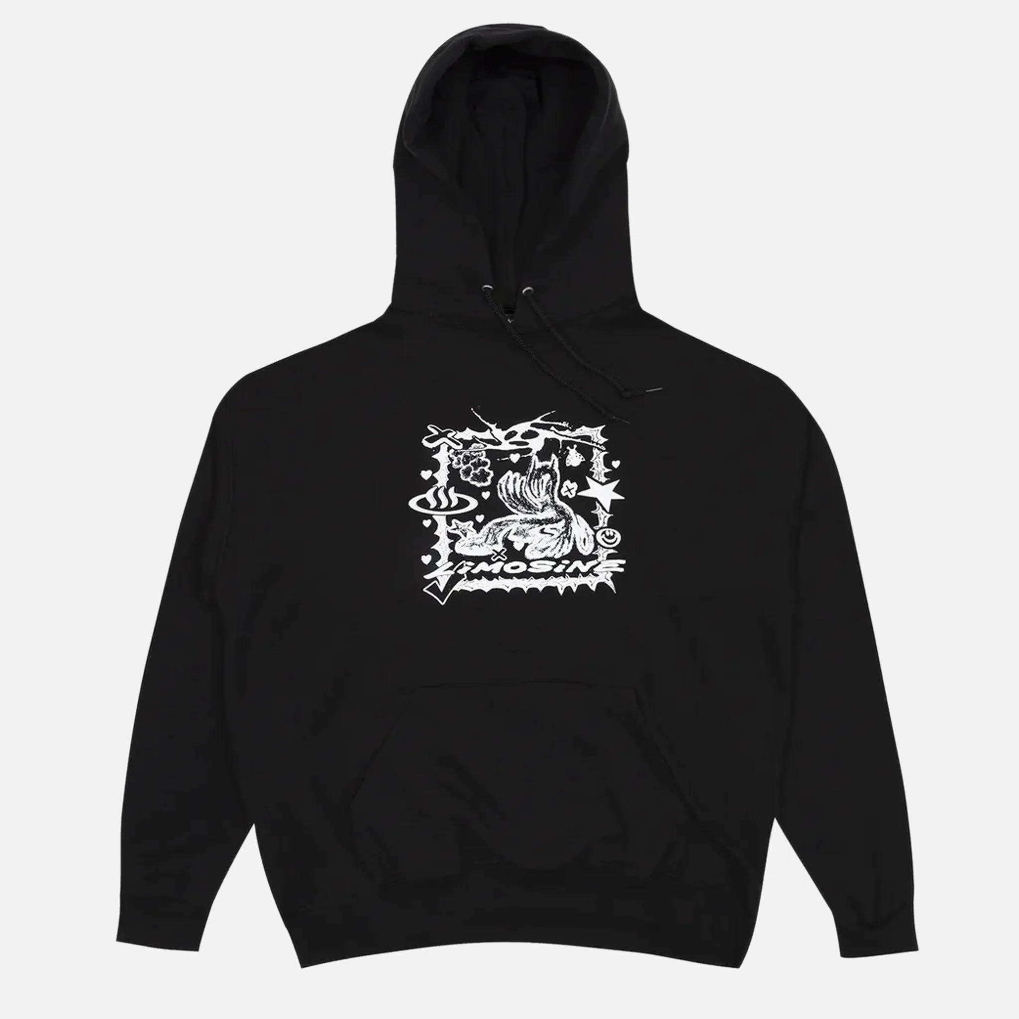 Limosine Skateboards - Goonie Pullover Hooded Sweatshirt - Black