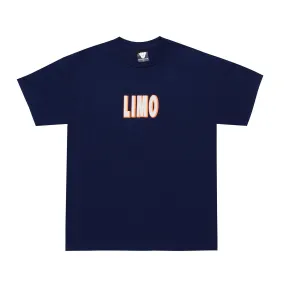 LIMOSINE STICKER TEE - NAVY