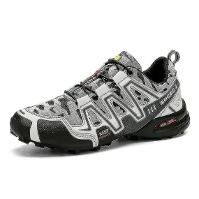 Mens Shoes Breathable Outdoor Hiking Shoes Wading Shoes 905-46-BlackWhite