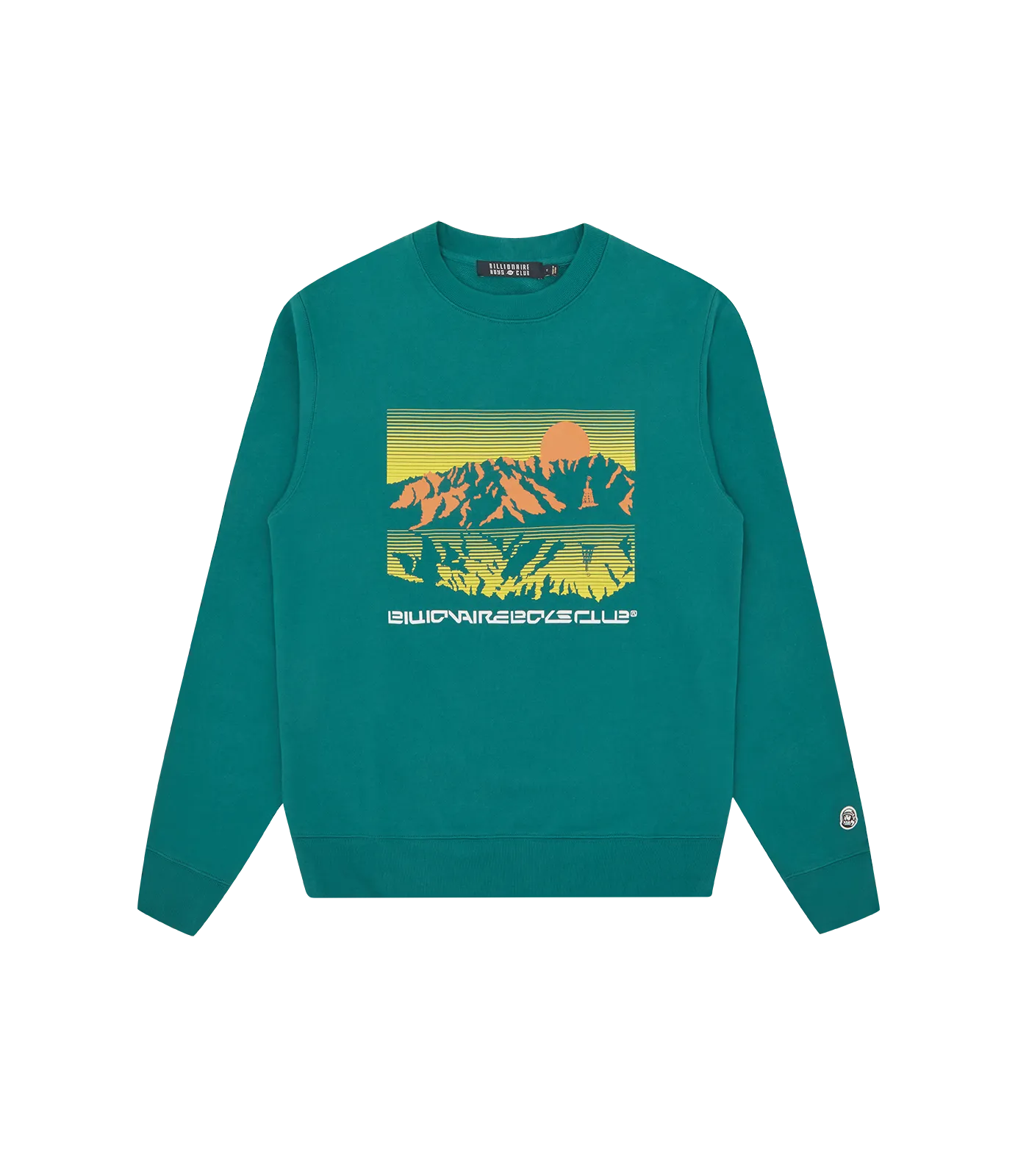 MOUNTAINSCAPE CREWNECK - GREEN