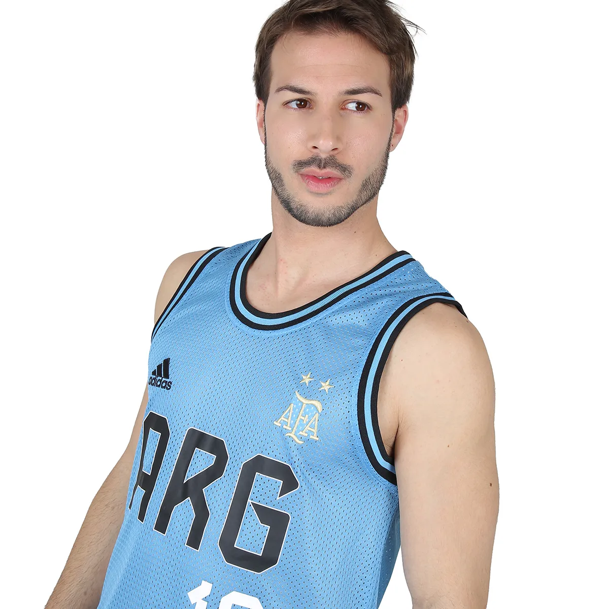 Musculosa Argentina adidas Basketball Hombre