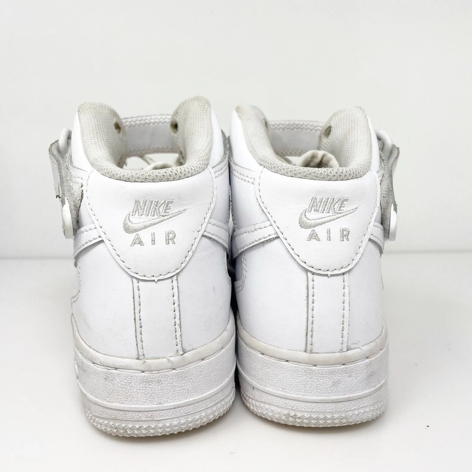 Nike Boys Air Force 1 Mid LE DH2933-111 White Basketball Shoes Sneakers Size 5Y