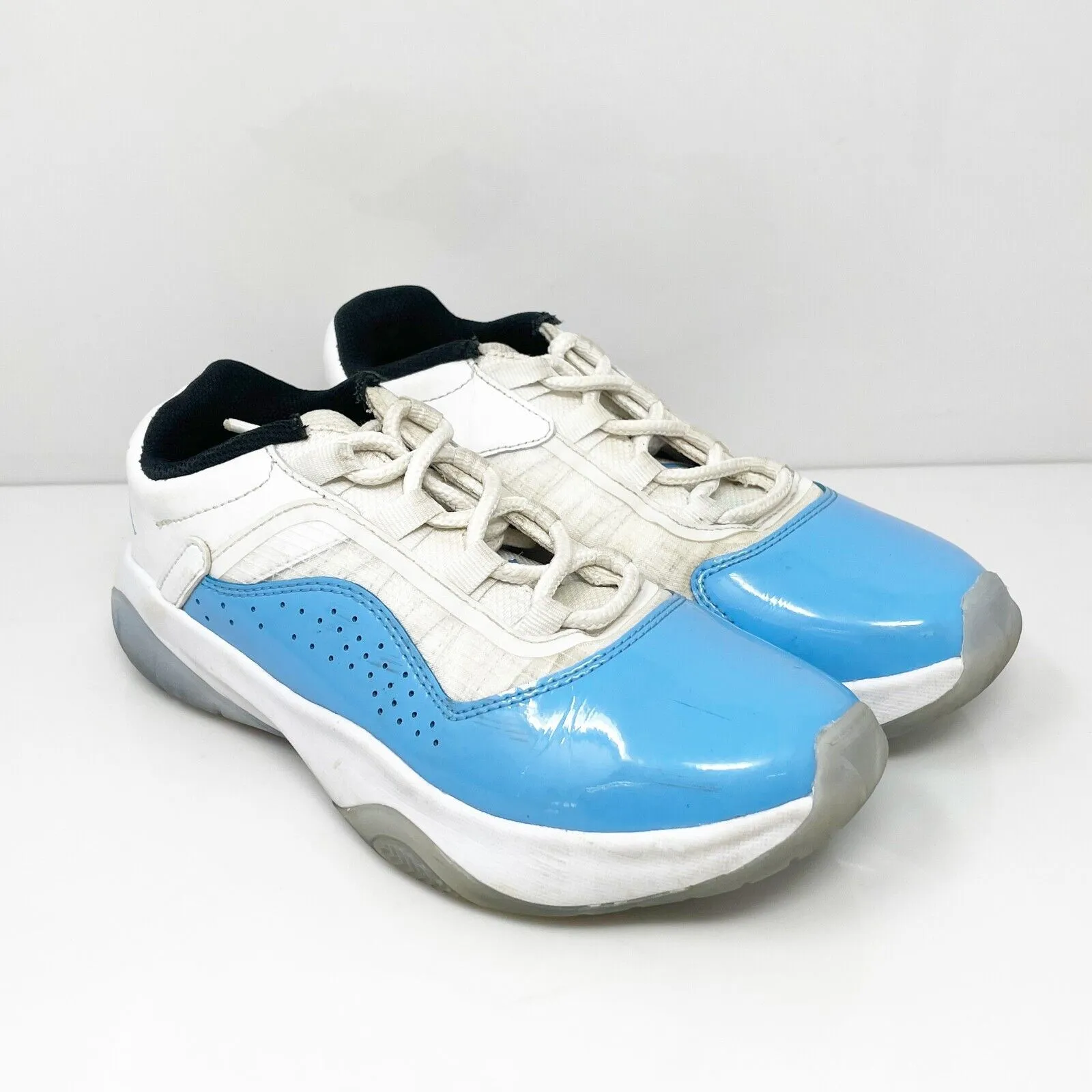 Nike Boys Air Jordan 11 CMFT Low CZ0907-114 Blue Basketball Shoes Sneakers Sz 4Y