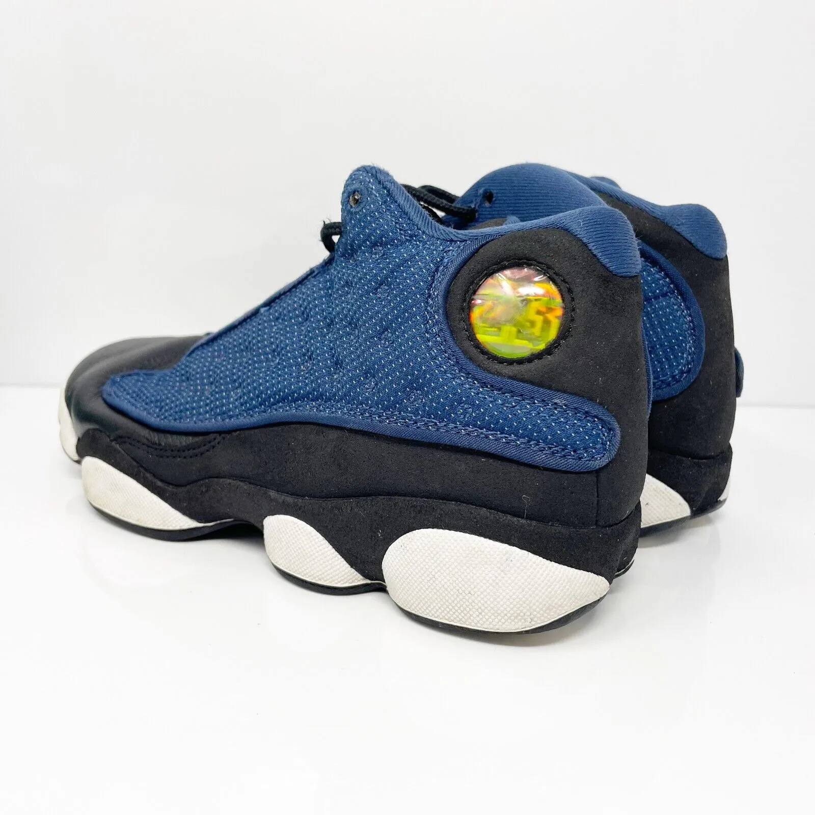 Nike Boys Air Jordan 13 884129-400 Blue Basketball Shoes Sneakers Size 4.5Y