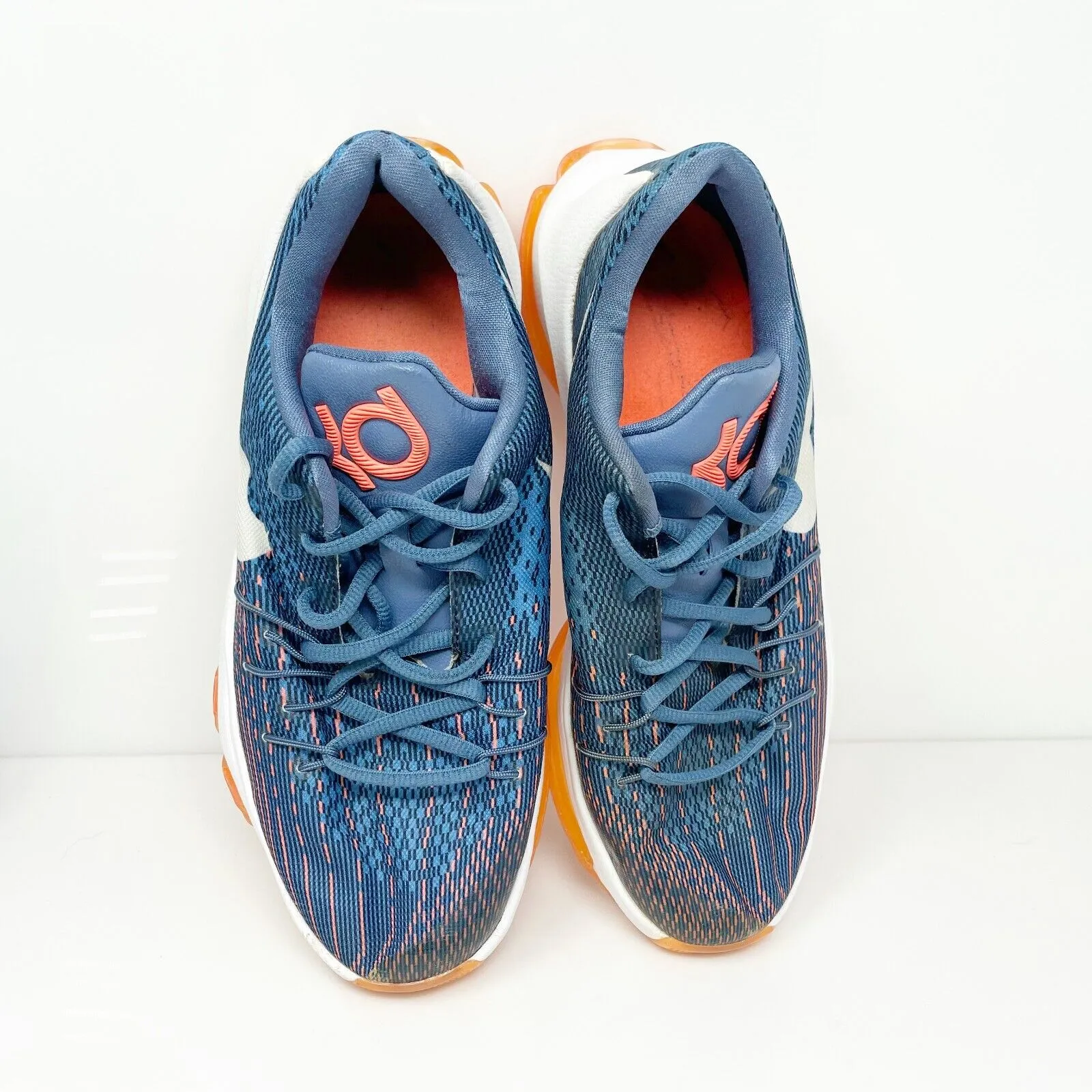 Nike Boys KD 8 768867-414 Blue Basketball Shoes Sneakers Size 7Y