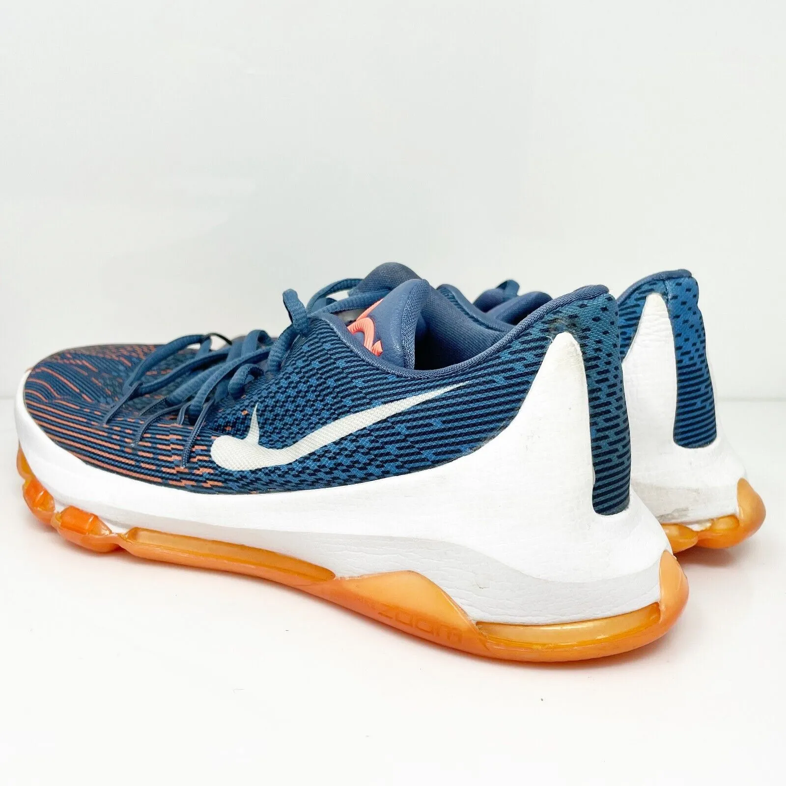 Nike Boys KD 8 768867-414 Blue Basketball Shoes Sneakers Size 7Y