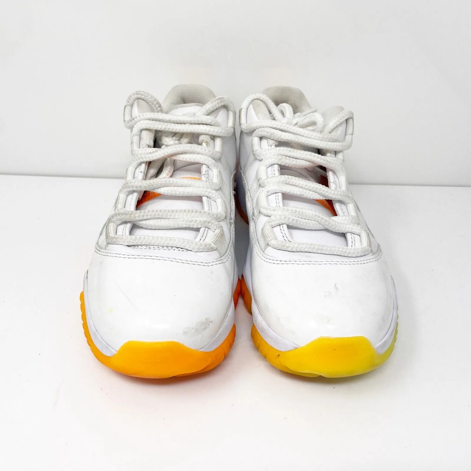 Nike Womens Air Jordan 11 AH7860-139 White Basketball Shoes Sneakers Size 7.5