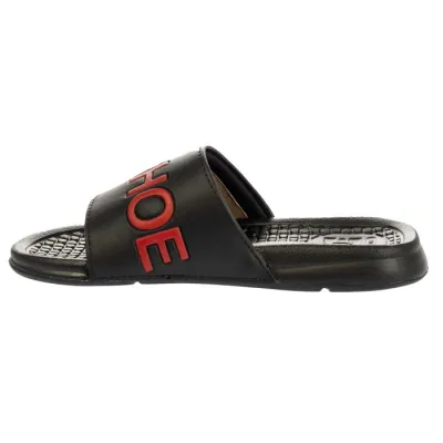 OJOTAS DC SHOES SLIDE NEGRO ROJO (BEP)