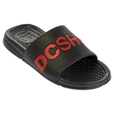 OJOTAS DC SHOES SLIDE NEGRO ROJO (BEP)