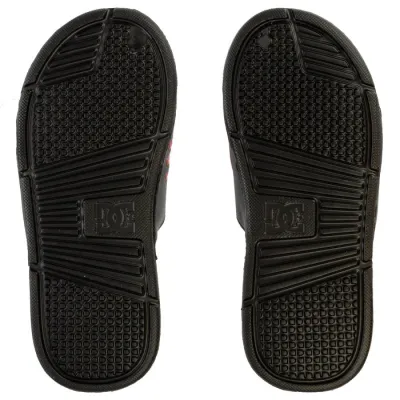 OJOTAS DC SHOES SLIDE NEGRO ROJO (BEP)