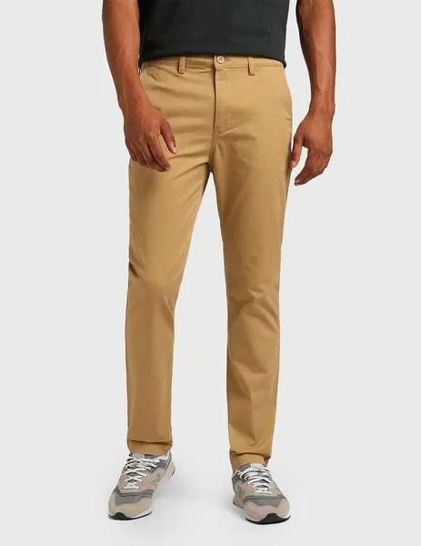 Pantalón Lee Slim Chino Clay beige para hombre