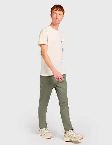 Pantalón Lee Slim Chino Olive Grove verde para hombre