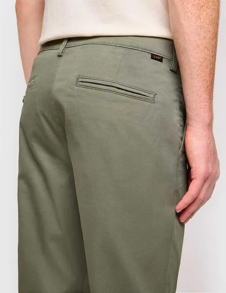 Pantalón Lee Slim Chino Olive Grove verde para hombre