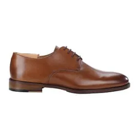 Patina Cognac Derby Shoes - DOVER II