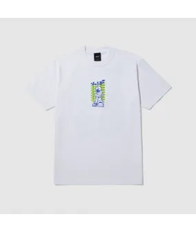 Polera HUF Hell Razor Blanca