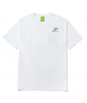 Polera HUF In The Pocket Blanca