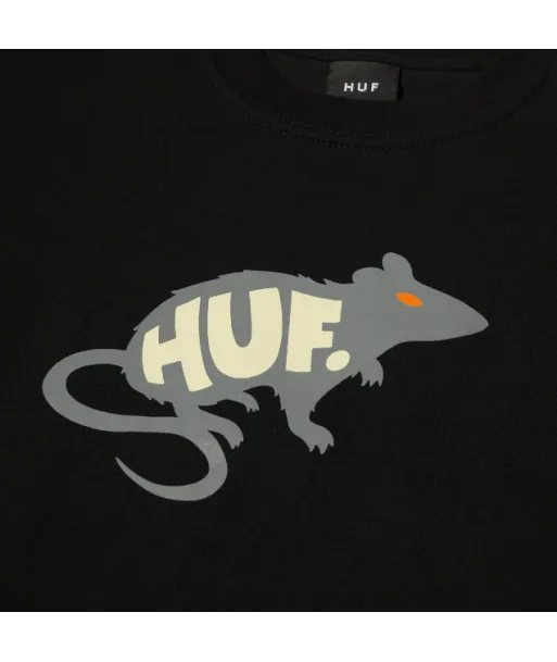 Polera HUF Mans Best Friend Negra