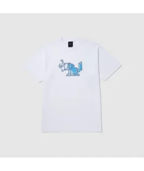 Polera HUF Mod Dog Blanca