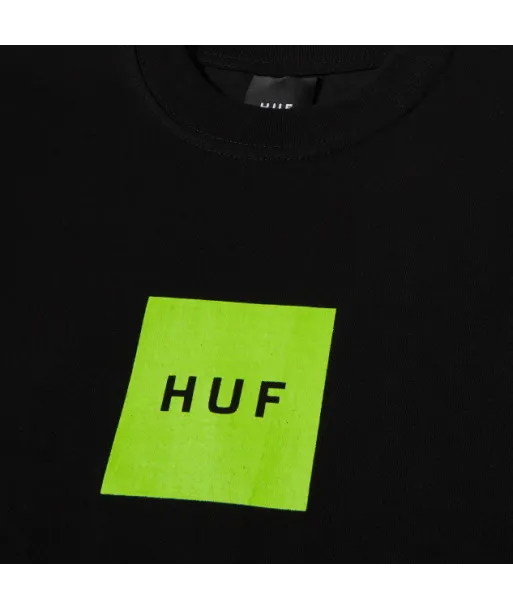 Polera HUF Set Box Negra