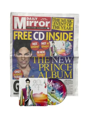 Prince – Daily Mirror Newspaper Saturday July 10th 2010 With 20TEN CD