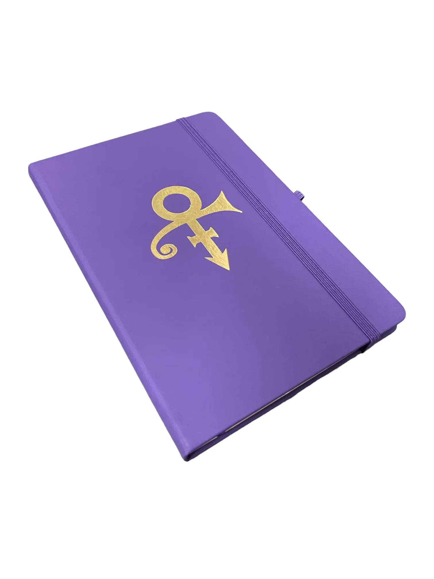 Prince – Xclusive & Official Purple & Embossed Gold Foil Love Symbol Note Book / Journal