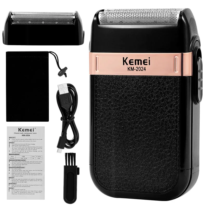 Professional Barber Hair Clipper Rechargeable Shaver Cordless Corded