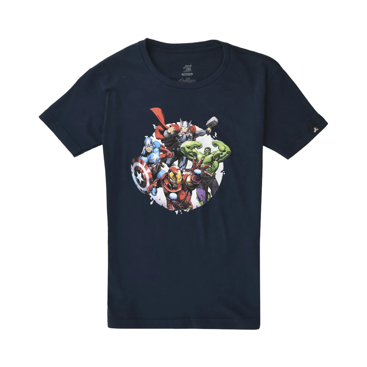 Remera Jack Lee Avengers para Niños