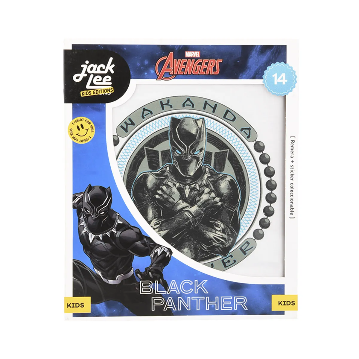 Remera Jack Lee Black Panther