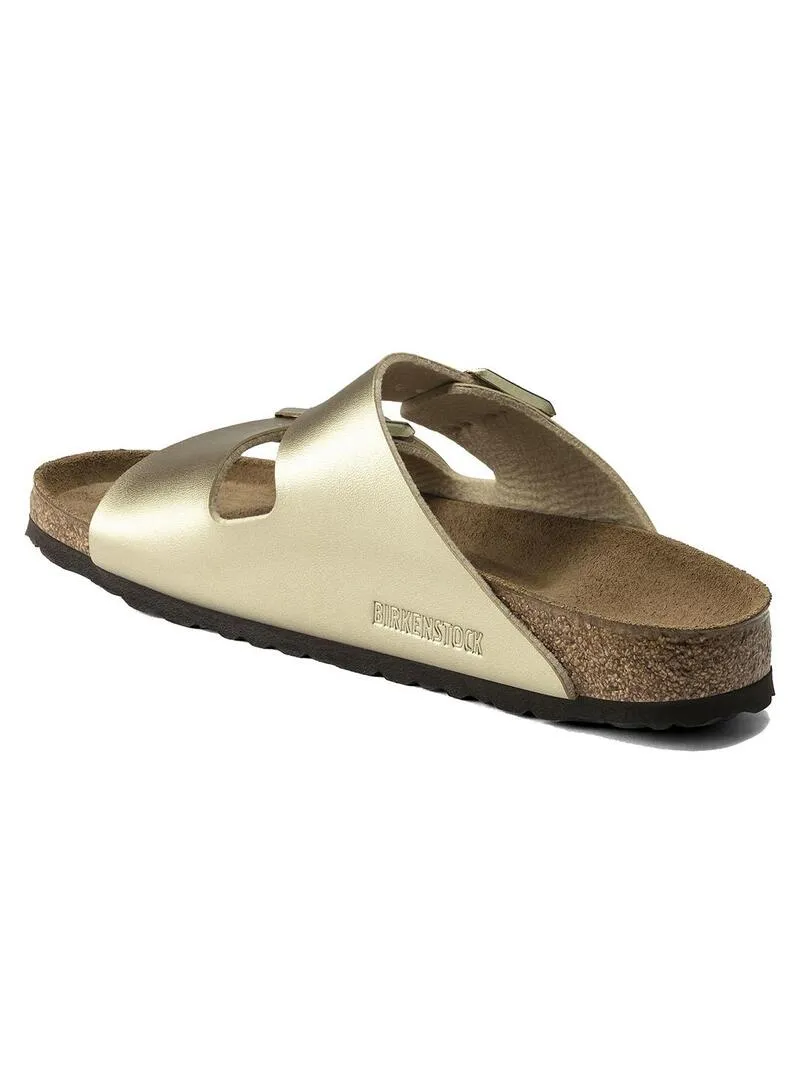 Sandalia Mujer Birkenstock Arizona  Dorada