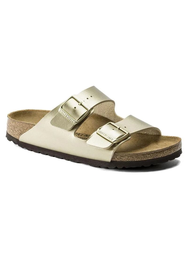 Sandalia Mujer Birkenstock Arizona  Dorada