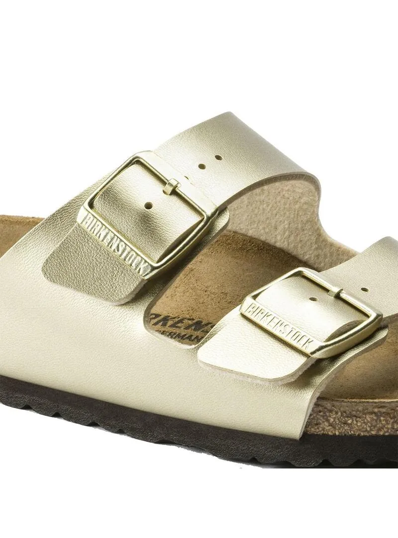 Sandalia Mujer Birkenstock Arizona  Dorada