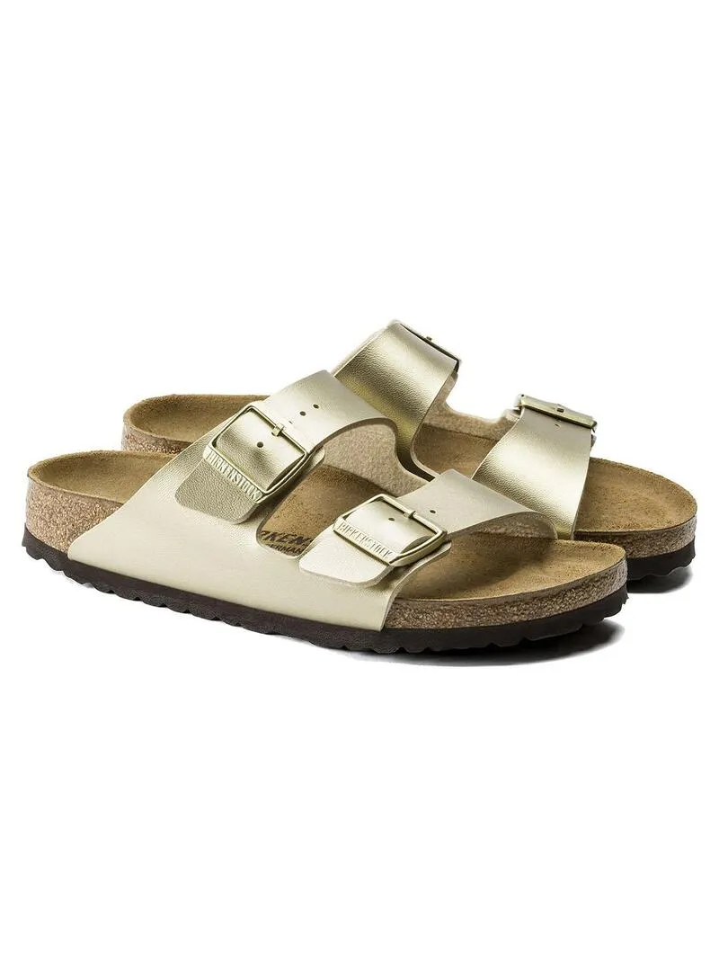 Sandalia Mujer Birkenstock Arizona  Dorada