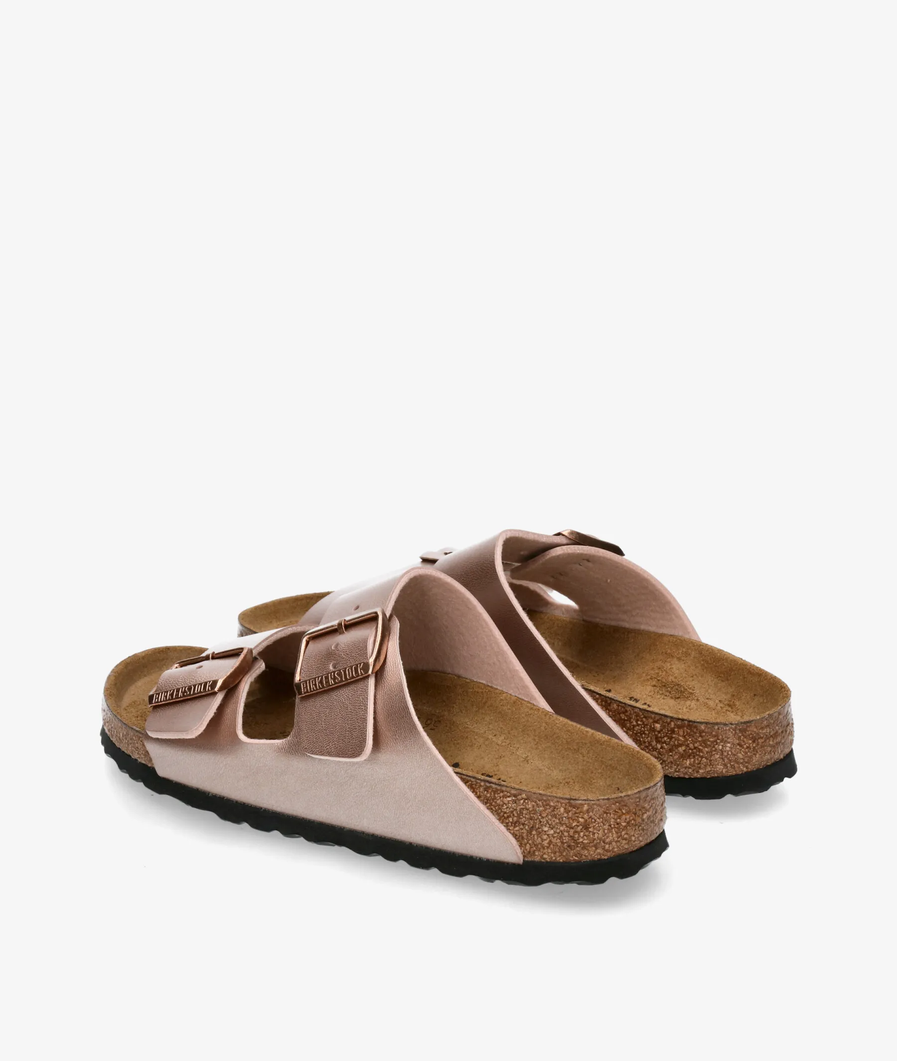 Sandalias Birkenstock  ARIZONA BF en nude metalizado