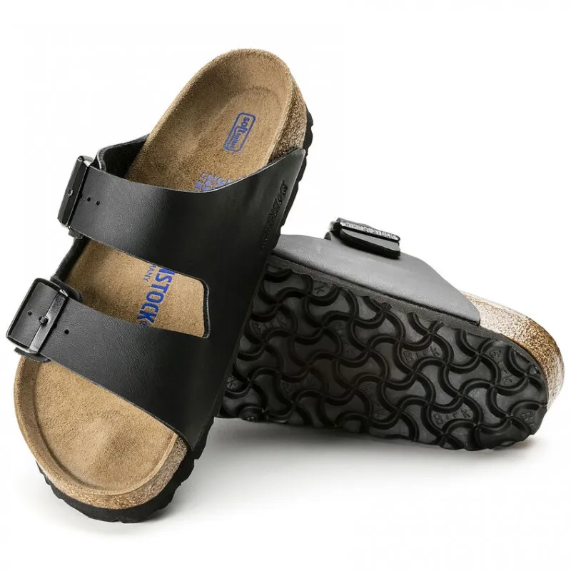 Sandalias Birkenstock Arizona Hombre Negro