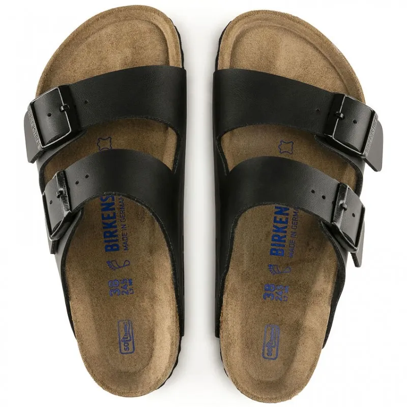 Sandalias Birkenstock Arizona Hombre Negro