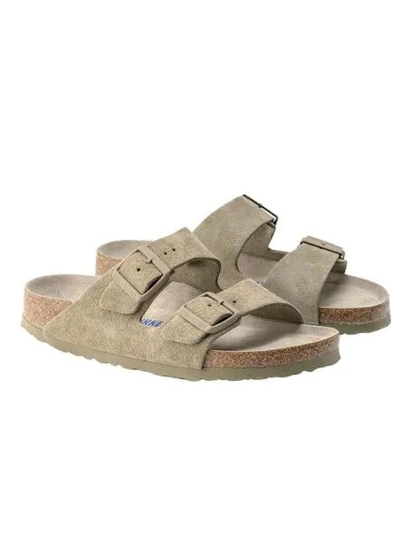 Sandalias Birkenstock Arizona soft verde para mujer