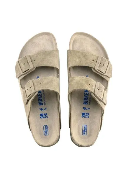 Sandalias Birkenstock Arizona soft verde para mujer