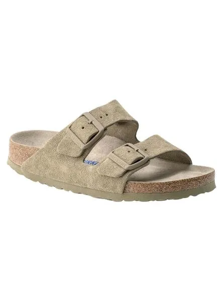 Sandalias Birkenstock Arizona soft verde para mujer