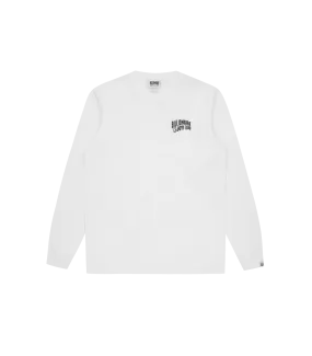 SMALL ARCH LOGO L/S T-SHIRT - WHITE